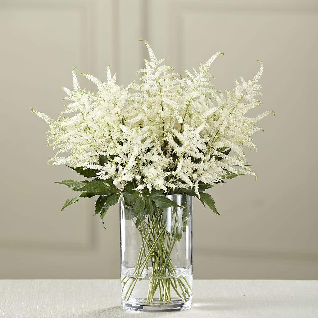 White Astilbe Bouquet – Flower House Iii, Spring Hill FL