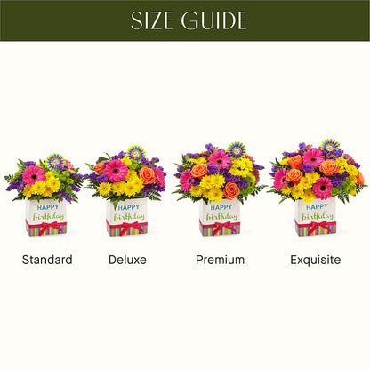 Birthday Brights Bouquet –  Flower House Iii, Spring Hill FL