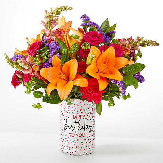 Birthday Palooza Bouquet –  Flower House Iii, Spring Hill FL