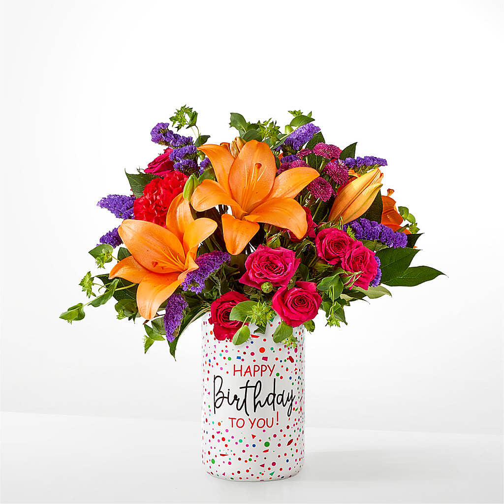 Birthday Palooza Bouquet –  Flower House Iii, Spring Hill FL