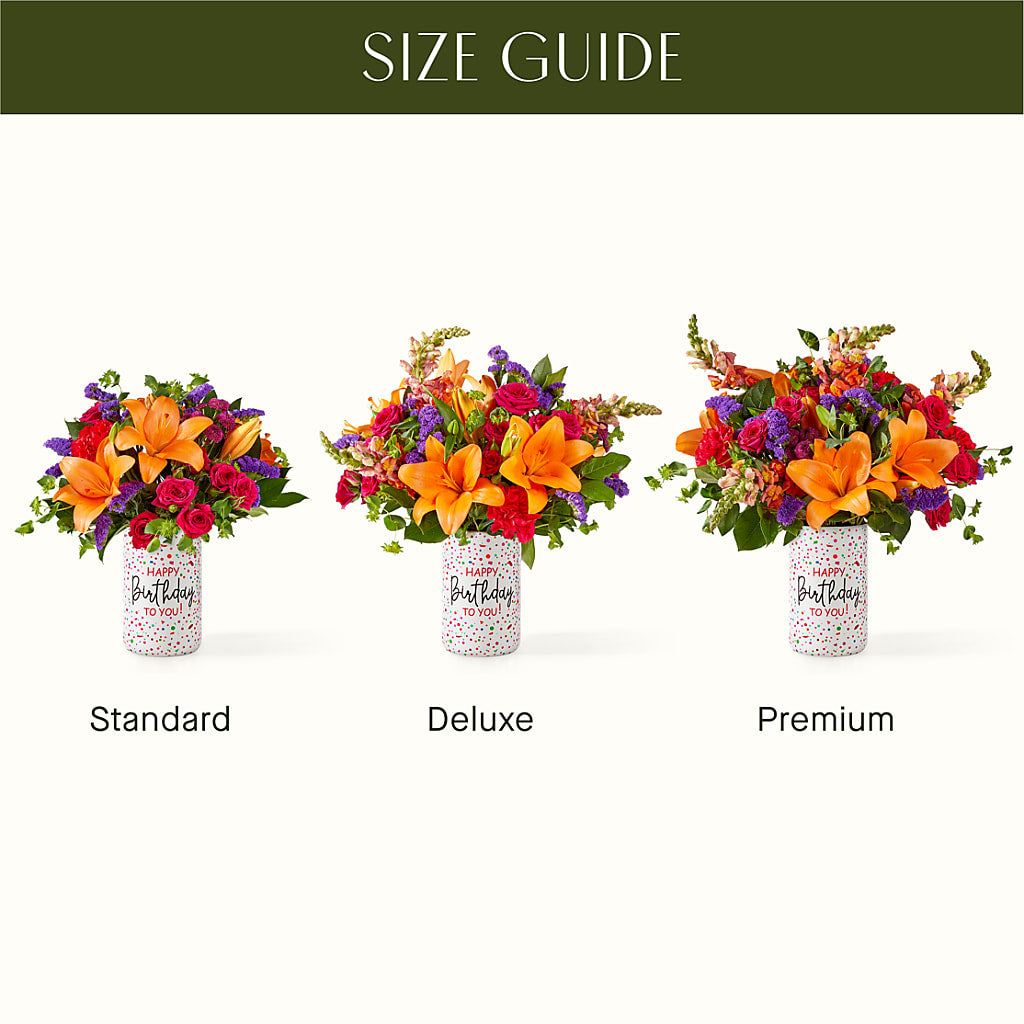 Birthday Palooza Bouquet –  Flower House Iii, Spring Hill FL
