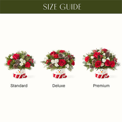 Jolly Snowman Bouquet –  Flower House Iii, Spring Hill FL