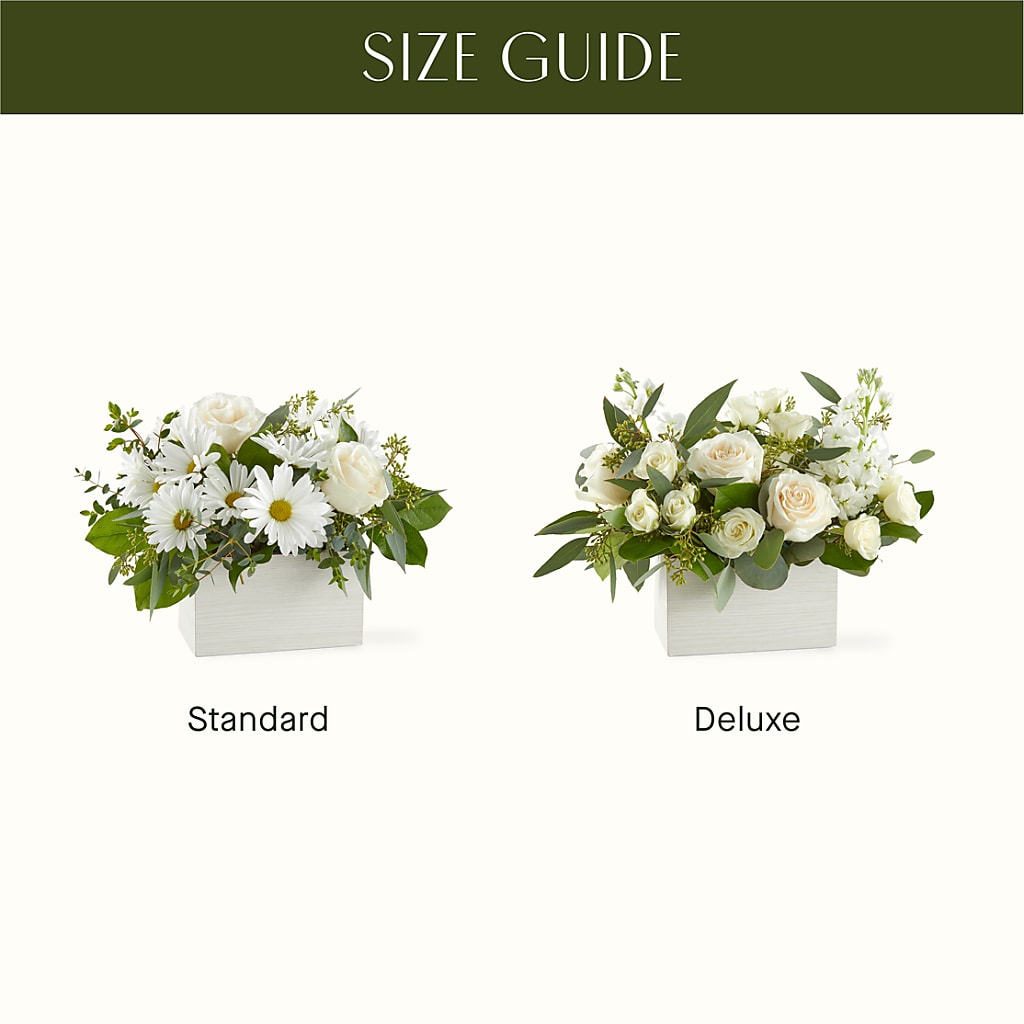 Fresh Linen Box Bouquet –  Flower House Iii, Spring Hill FL