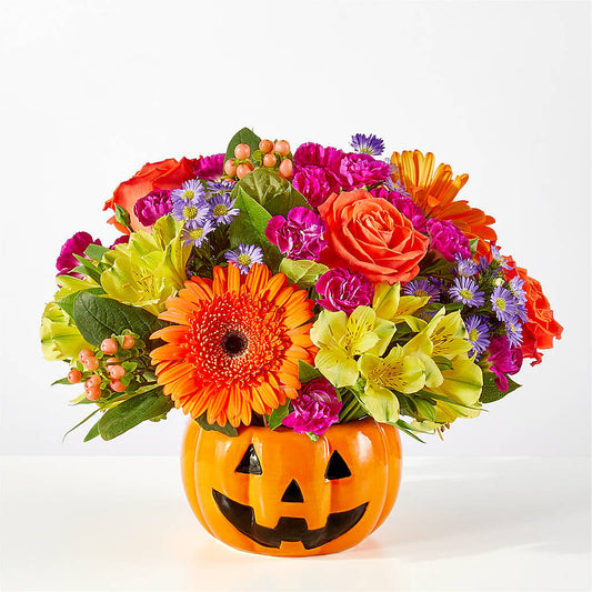 Tricks & Treats Pumpkin –  Flower House Iii, Spring Hill FL