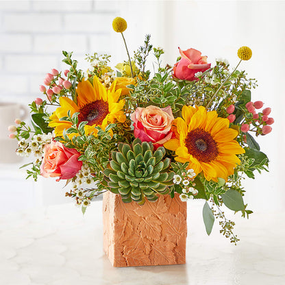 Sunflower Season Bouquet –  Flower House Iii, Spring Hill FL
