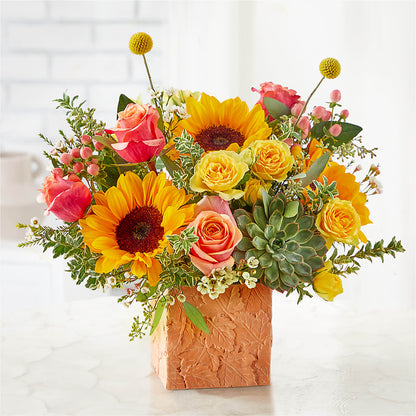 Sunflower Season Bouquet –  Flower House Iii, Spring Hill FL