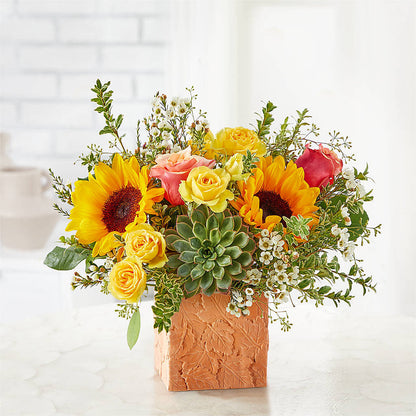 Sunflower Season Bouquet –  Flower House Iii, Spring Hill FL