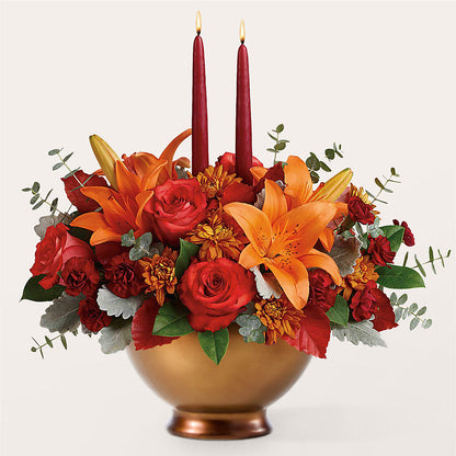 Fruits of Fall Centerpiece –  Flower House Iii, Spring Hill FL