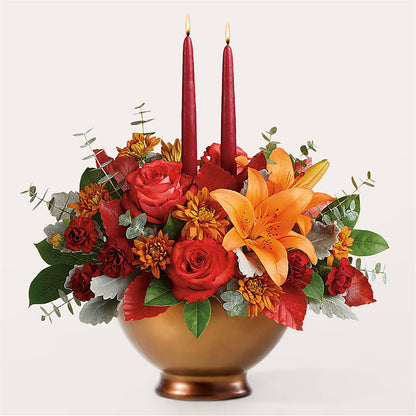 Fruits of Fall Centerpiece –  Flower House Iii, Spring Hill FL