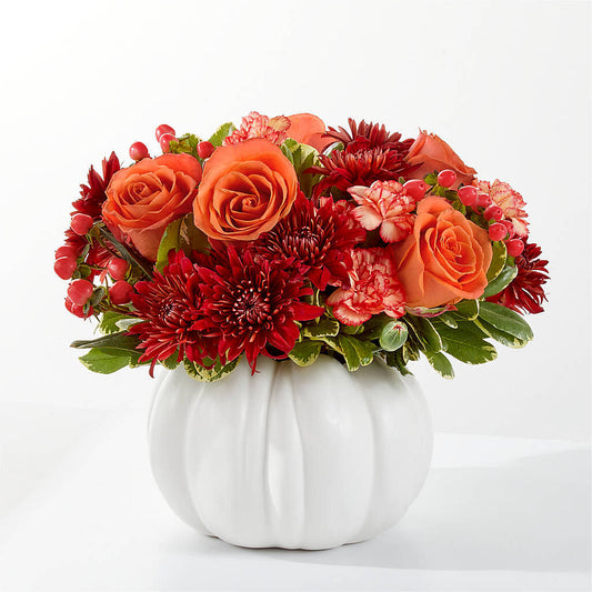 Autumn Air Pumpkin Bouquet –  Flower House Iii, Spring Hill FL