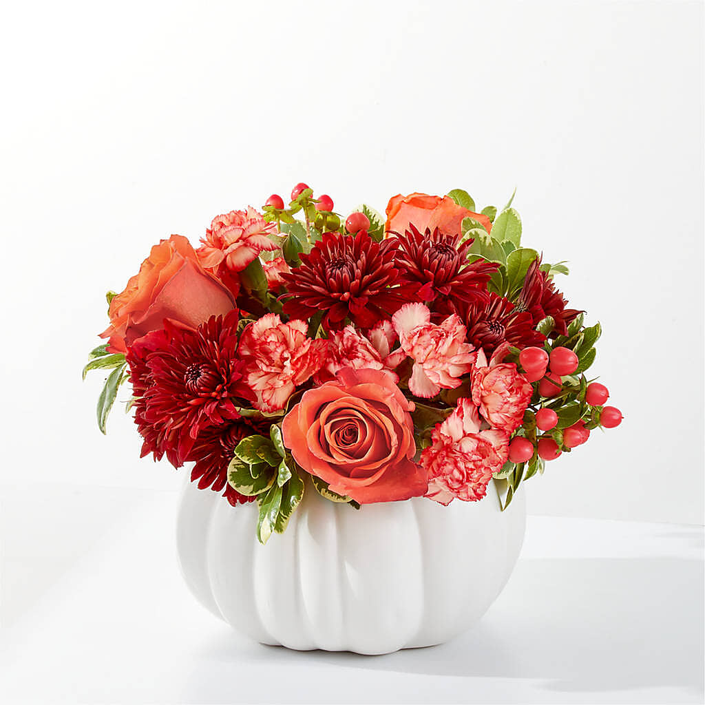 Autumn Air Pumpkin Bouquet –  Flower House Iii, Spring Hill FL