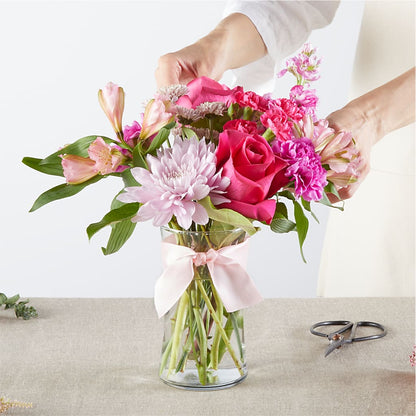 Pink Ribbon - A Florist Original –  Flower House Iii, Spring Hill FL