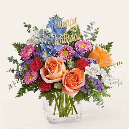 Birthday Bash Bouquet –  Flower House Iii, Spring Hill FL