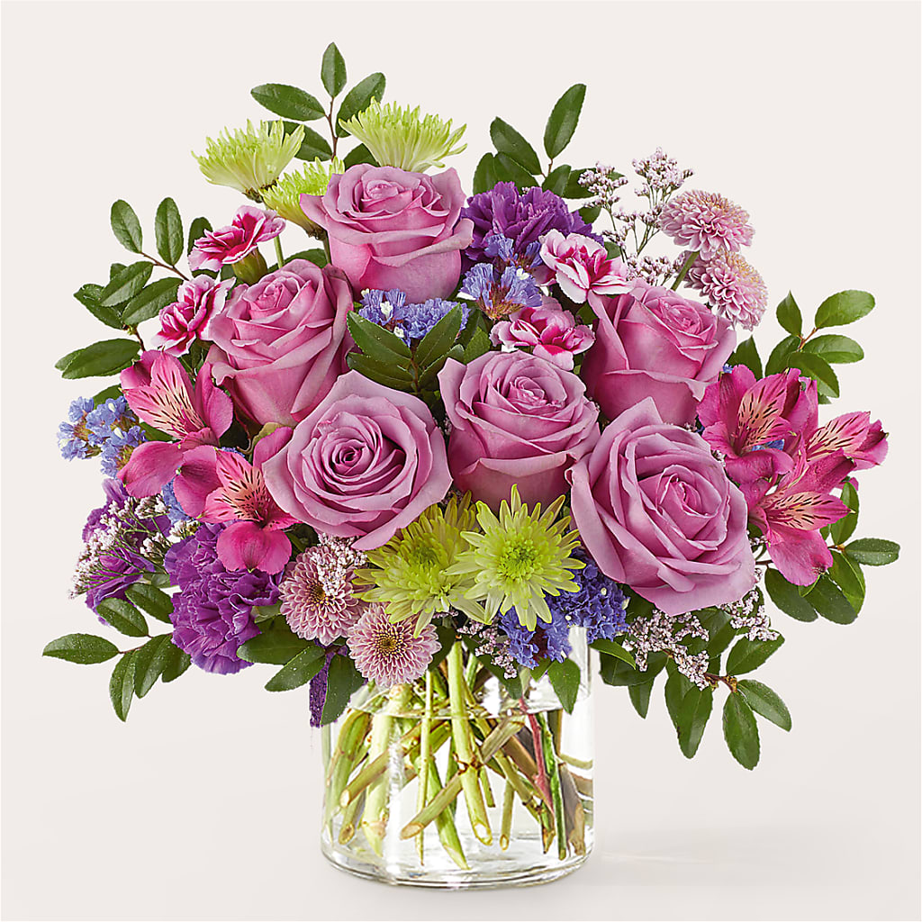 Glass Half Full Bouquet –  Flower House Iii, Spring Hill FL