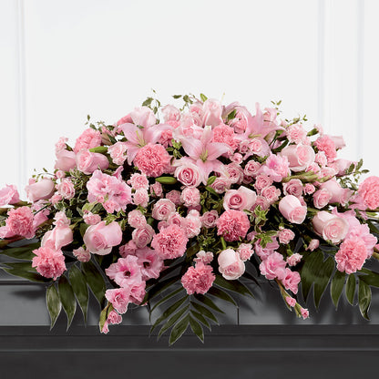 Garden of Comfort Casket Spray (Standard) –  Flower House Iii, Spring Hill FL