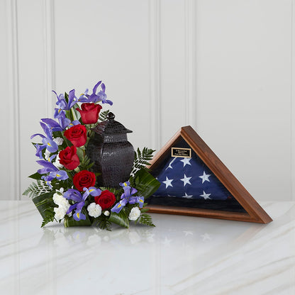 Patriotic Tribute Arrangement –  Flower House Iii, Spring Hill FL