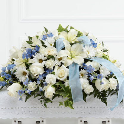 Tender Treasure Casket Spray –  Flower House Iii, Spring Hill FL