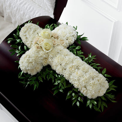 Peaceful Memories Casket Spray (Standard) –  Flower House Iii, Spring Hill FL