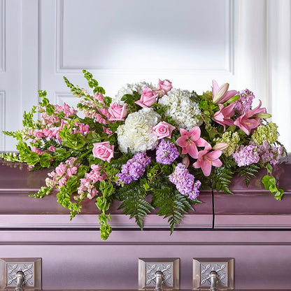 Life's Gratitude Casket Spray –  Flower House Iii, Spring Hill FL