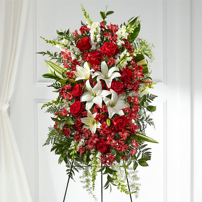 Everlasting Memory Standing Spray –  Flower House Iii, Spring Hill FL