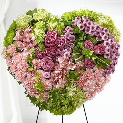 Heartwarming Standing Heart –  Flower House Iii, Spring Hill FL