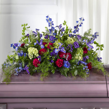 Always Treasured Casket Spray –  Flower House Iii, Spring Hill FL