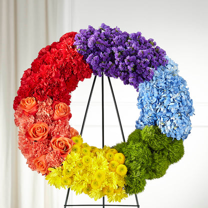 Circle of Love Wreath –  Flower House Iii, Spring Hill FL