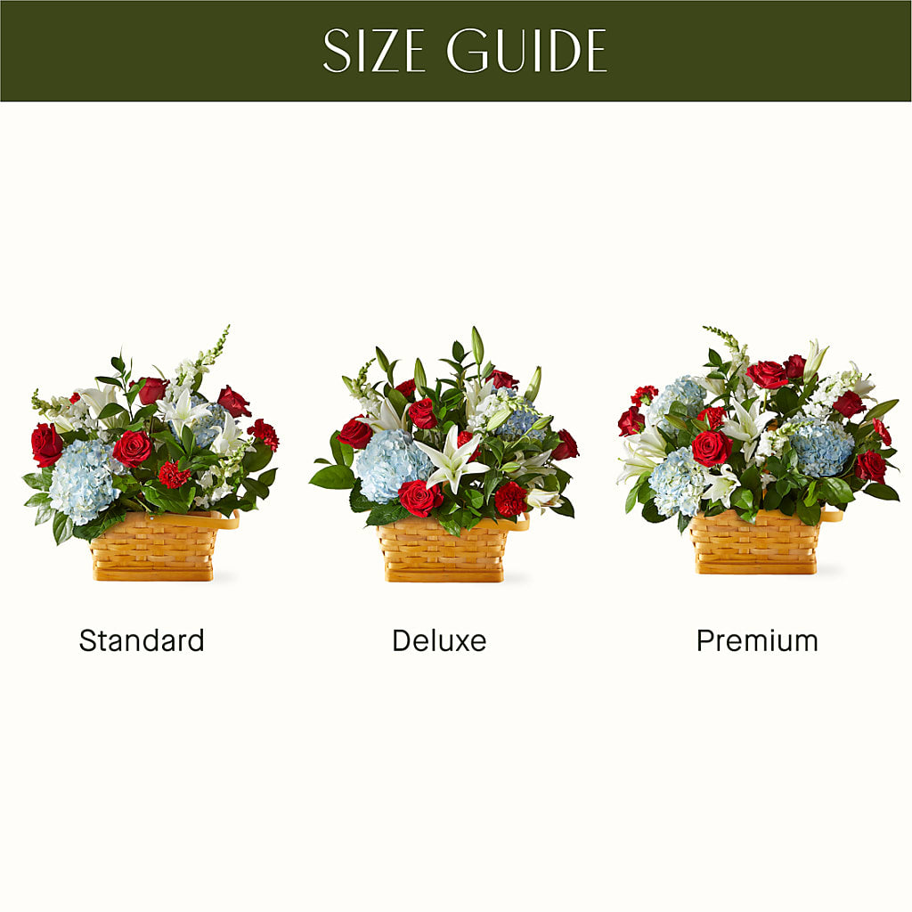 Greater Glory Basket –  Flower House Iii, Spring Hill FL