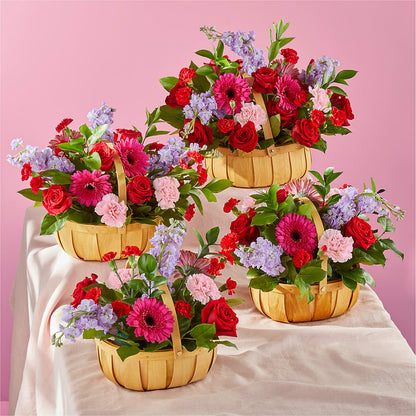 Pink Picnic Basket –  Flower House Iii, Spring Hill FL