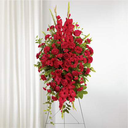 From the Heart Standing Spray –  Flower House Iii, Spring Hill FL
