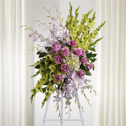 Lasting Legacy Standing Spray –  Flower House Iii, Spring Hill FL