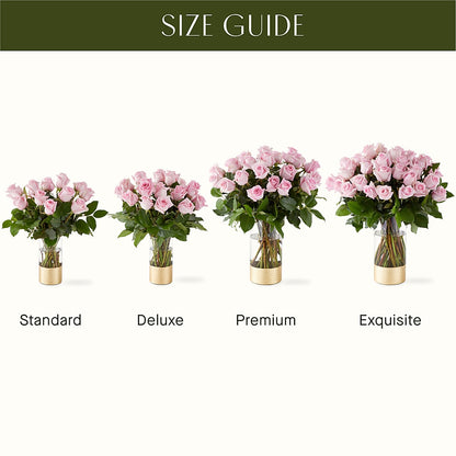 Picture Perfect Pink Rose Bouquet –  Flower House Iii, Spring Hill FL