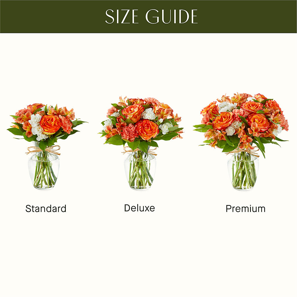 Apricot Glow Bouquet –  Flower House Iii, Spring Hill FL