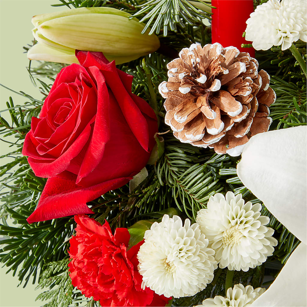 Seasonal Festivities Centerpiece –  Flower House Iii, Spring Hill FL