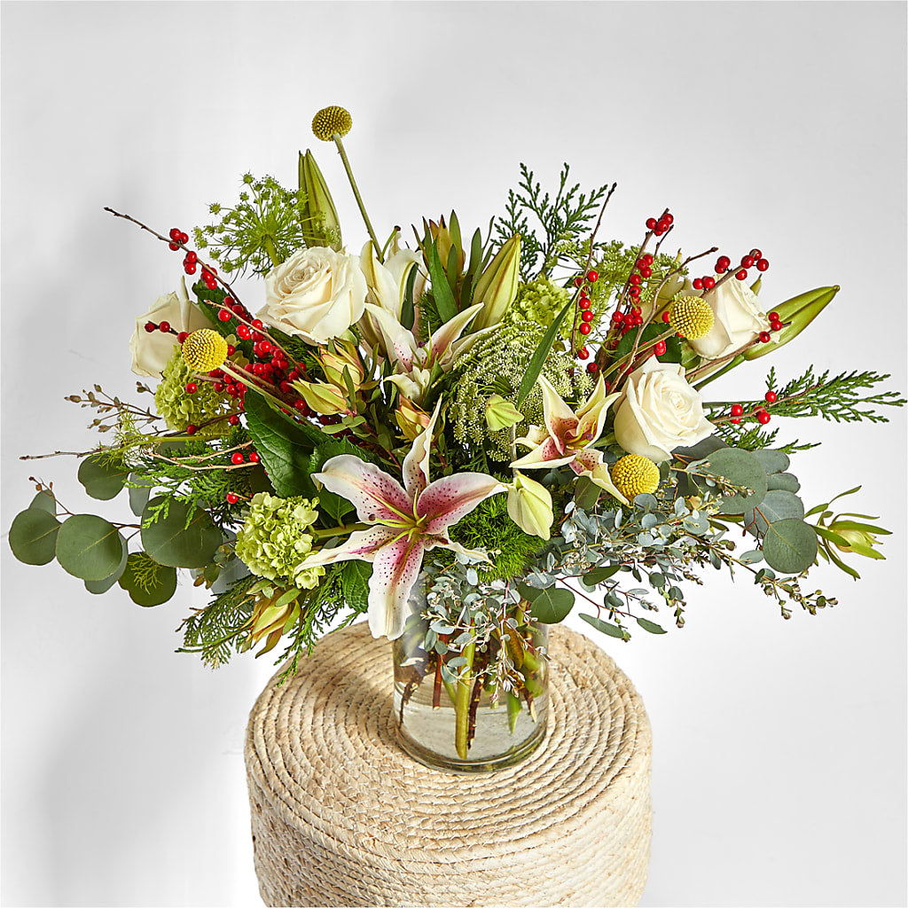 Berry & Bright Bouquet –  Flower House Iii, Spring Hill FL