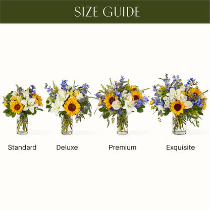 Wonderfully Sunny Bouquet –  Flower House Iii, Spring Hill FL
