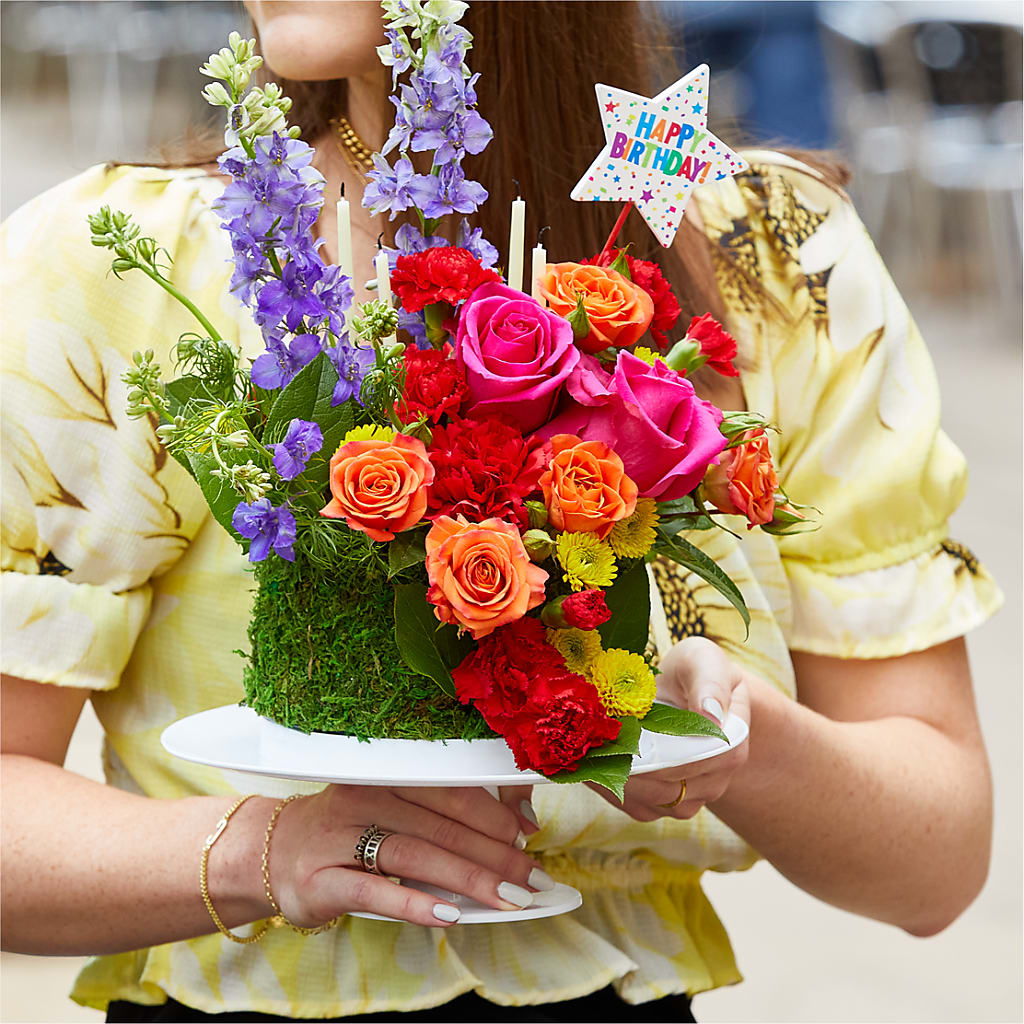 Best Year Yet Floral Cake –  Flower House Iii, Spring Hill FL