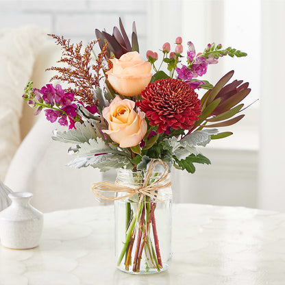 Moody Hues Bouquet –  Flower House Iii, Spring Hill FL