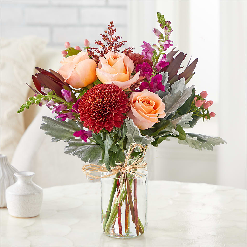 Moody Hues Bouquet –  Flower House Iii, Spring Hill FL