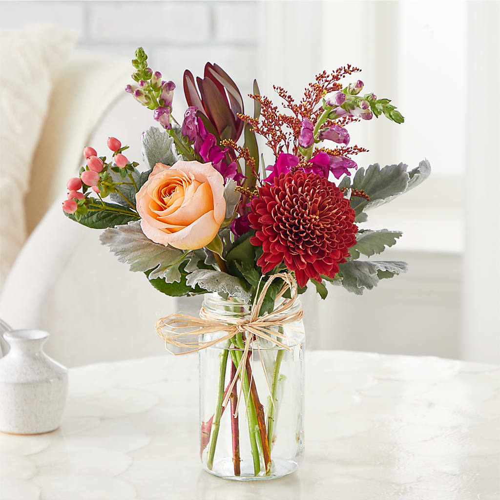 Moody Hues Bouquet –  Flower House Iii, Spring Hill FL