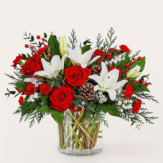 Best in Snow Bouquet –  Flower House Iii, Spring Hill FL
