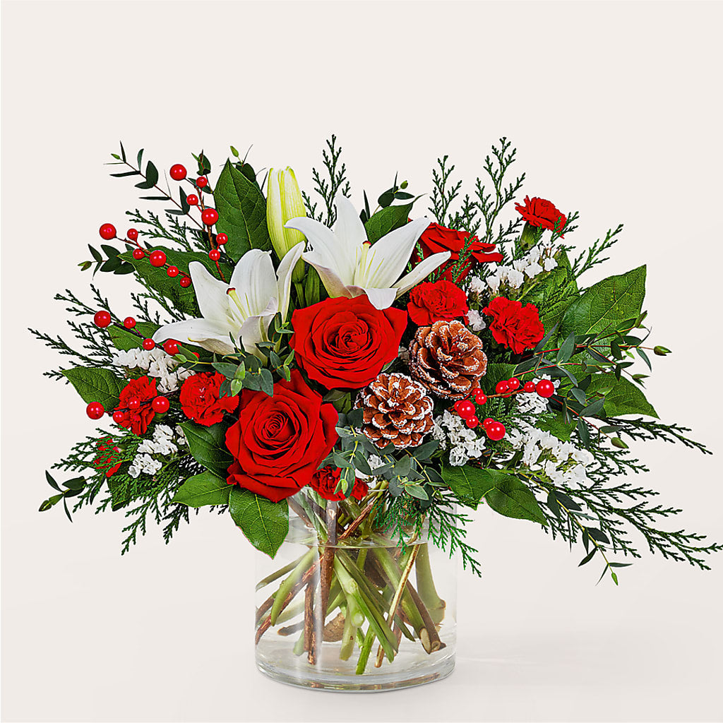 Best in Snow Bouquet –  Flower House Iii, Spring Hill FL