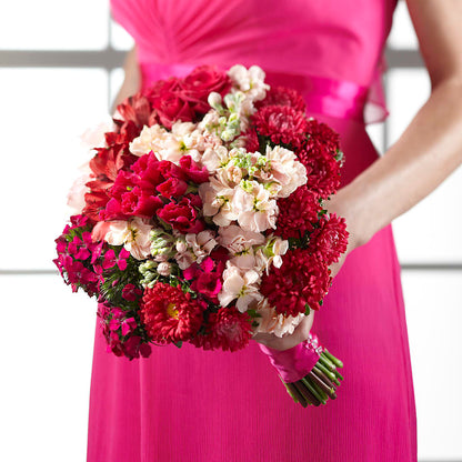 Pink Effervescence Bouquet –  Flower House Iii, Spring Hill FL