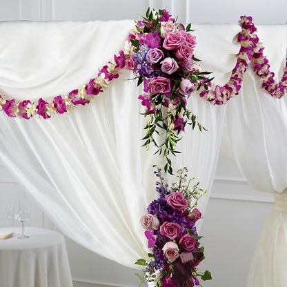 Color & Light Chuppah Decor –  Flower House Iii, Spring Hill FL